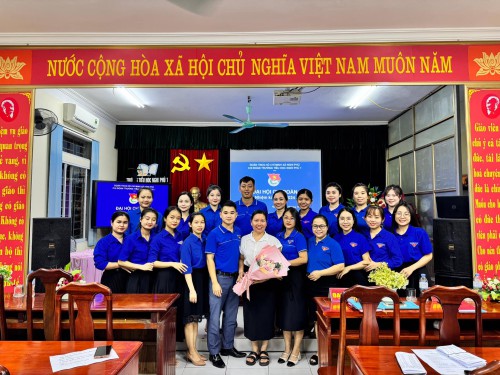 CHI ĐOÀN TRƯỜNG TIỂU HỌC NGHI PHÚ 1 TỔ CHỨC THÀNH CÔNG ĐẠI HỘI CHI ĐOÀN NHIỆM KÌ 2023-2024