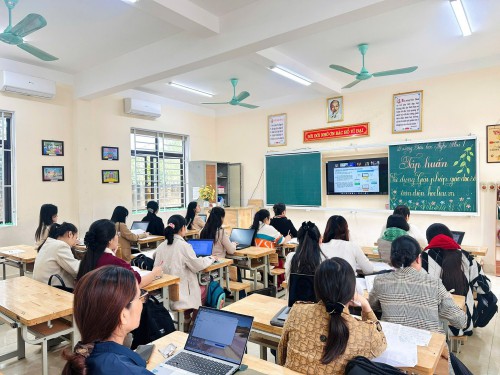 TẬP HUẤN GIẢI PHÁP GIÁO DỤC SỐ TOÀN DIỆN HỌC LIỆU VN