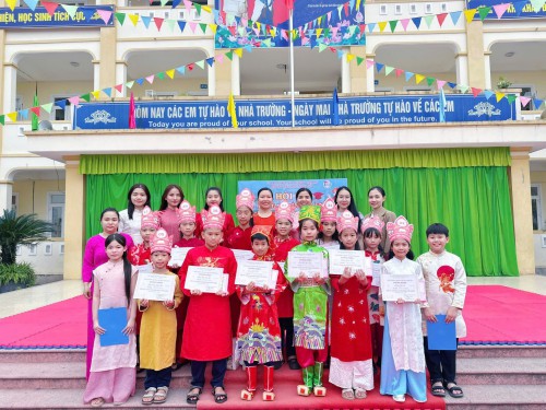 TRƯỜNG TIỂU HỌC NGHI PHÚ 1 SÔI NỔI TỔ CHỨC SÂN CHƠI “TRẠNG NGUYÊN NHỎ TUỔI” CHÀO MỪNG XUÂN BÍNH NGỌ 2026