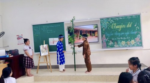 Trường Tiểu học Nghi Phú 1 tiếp tục hành trình đổi mới sáng tạo với những tiết sinh hoạt chuyên đề đầy ắp tiếng cười và kiến thức bổ ích!