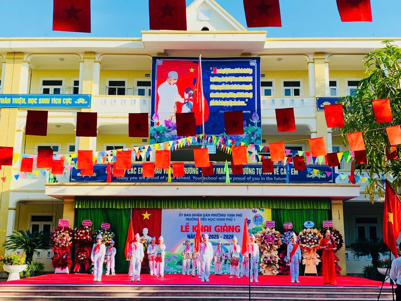 LỄ KHAI GIẢNG NĂM HỌC 2025 - 2026 & KỶ NIỆM 80 NĂM THÀNH LẬP BỘ QUỐC GIA GIÁO DỤC (1945 – 2025)