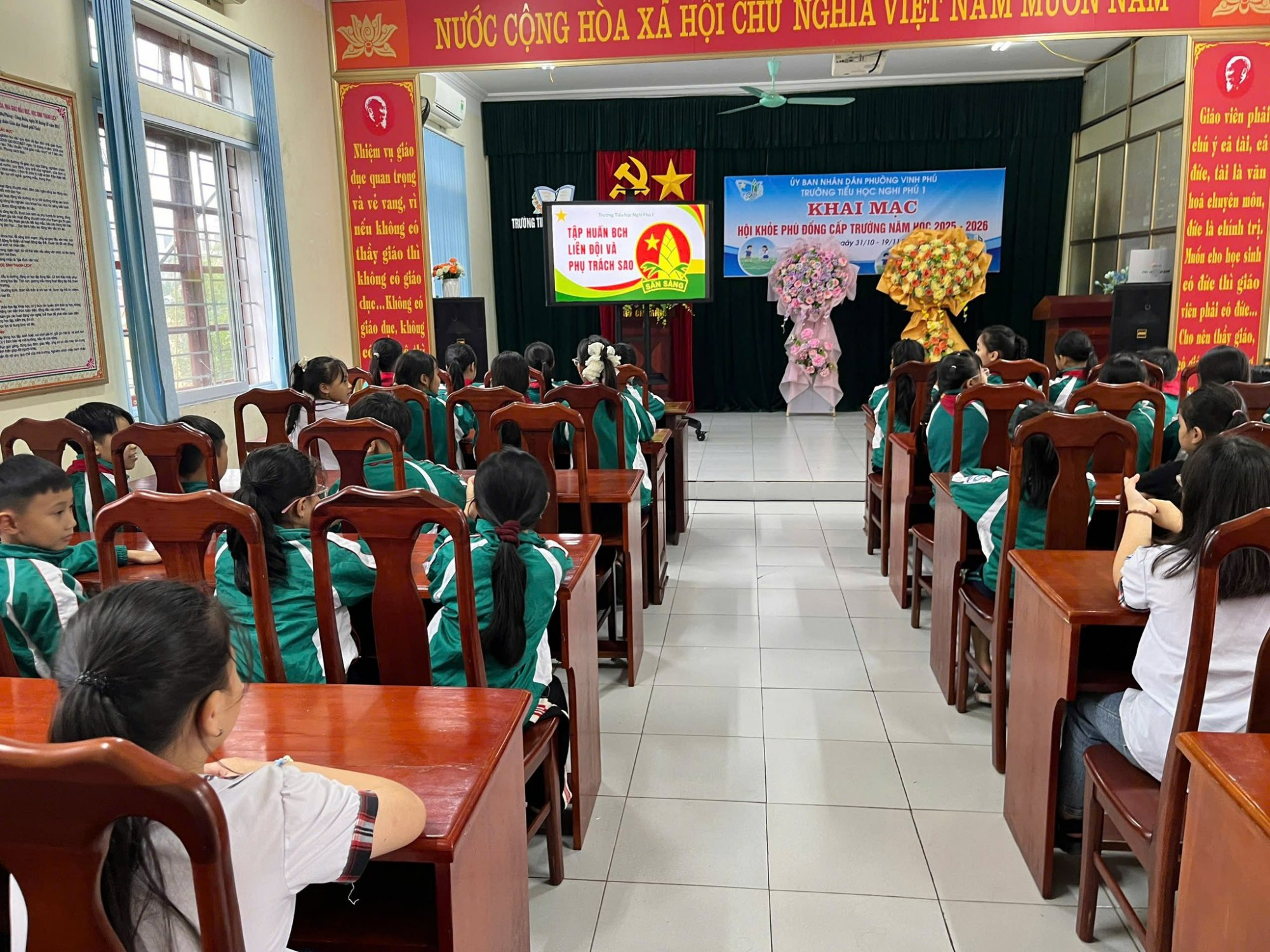 TẬP HUẤN BAN CÁN SỰ ĐỘI VÀ SAO NHI ĐỒNG NĂM HỌC 2025–2026